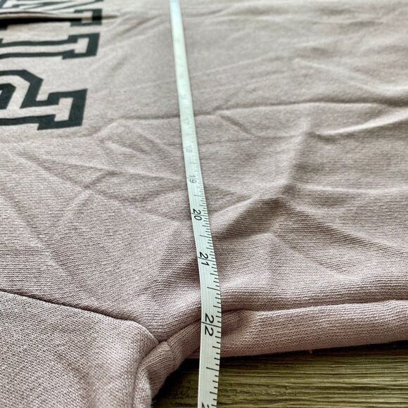 PINK Victoria’s Secret 1/4 Zip Hoodie Fleece Pullover - Picture 8 of 9